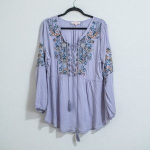 Solitaire Embroidered Blouse